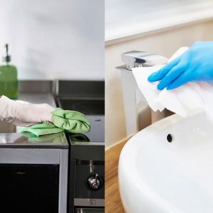 Kitchen and 1 bathroom Regular cleaning Bundle