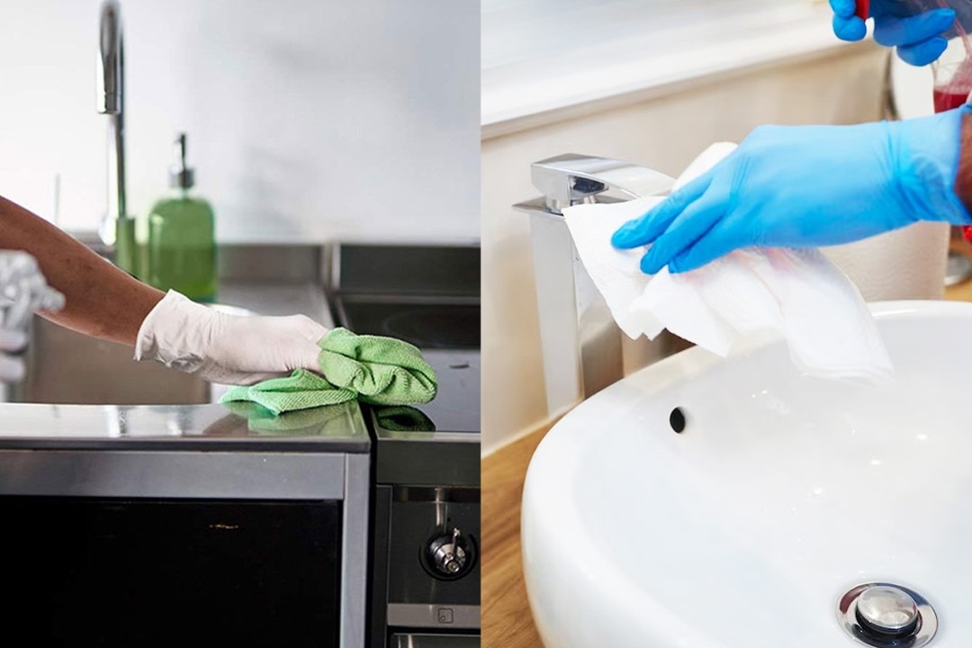 Kitchen and 1 bathroom Regular cleaning Bundle